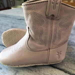 Brand new with box blush Frye boots western style